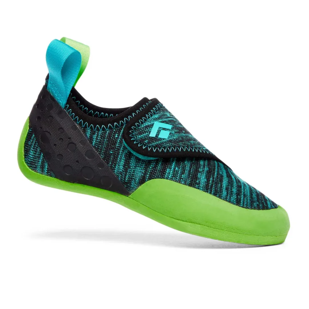 Zapato Para Escalada Black Diamond Momentum Kids Envy Green - Talla 25 - Azul